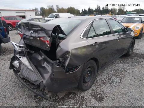 2017 Toyota Camry Le VIN 4T1BF1FK6HU281243 фото 5