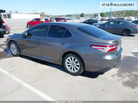 2018 Toyota Camry Le VIN 4T1B11HK3JU587897 фото 4