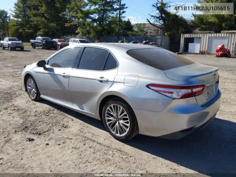 2018 Toyota Camry Xle VIN 4T1B11HK2JU106635 фото 4