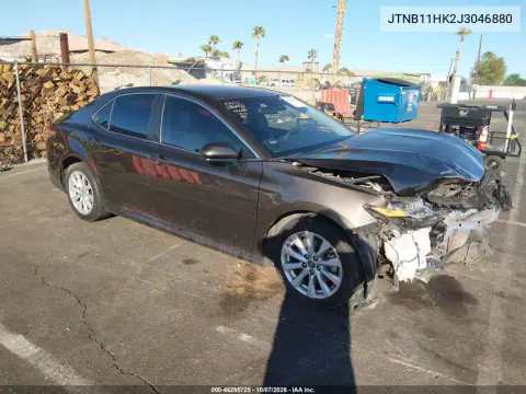 2018 Toyota Camry Le VIN JTNB11HK2J3046880 фото 1