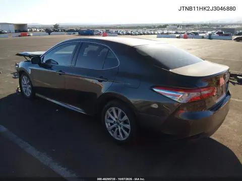 2018 Toyota Camry Le VIN JTNB11HK2J3046880 фото 3