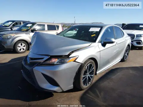 2018 Toyota Camry Se VIN 4T1B11HK6JU522364 фото 2