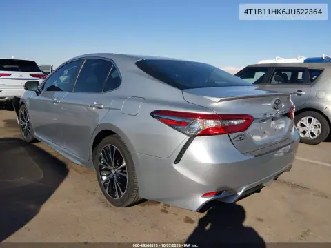 2018 Toyota Camry Se VIN 4T1B11HK6JU522364 фото 3
