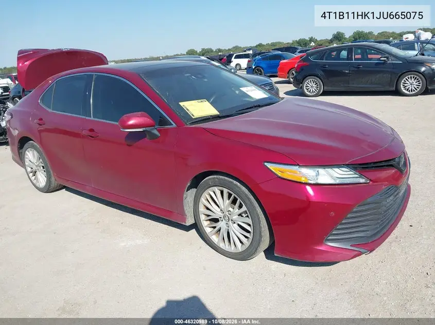 2018 Toyota Camry Xle VIN 4T1B11HK1JU665075 фото 2