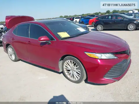 2018 Toyota Camry Xle VIN 4T1B11HK1JU665075 фото 2