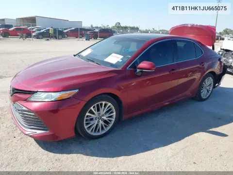 2018 Toyota Camry Xle VIN 4T1B11HK1JU665075 фото 3