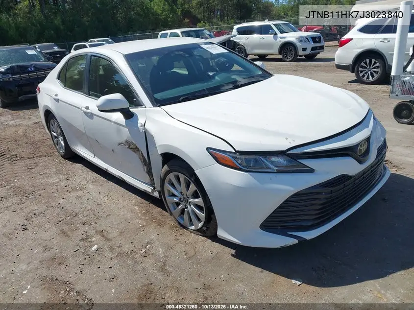 JTNB11HK7J3023840 — 2018 Toyota Camry, фото 2 с аукциона IAAI, Боковая часть