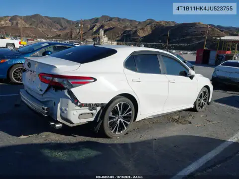 4T1B11HK4JU523755 — 2018 Toyota Camry, фото 5 с аукциона IAAI, Сзади слева