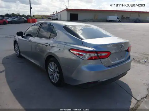 4T1B11HK0JU074283 — 2018 Toyota Camry, фото 4 с аукциона IAAI, Передняя часть