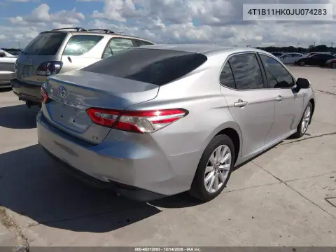 4T1B11HK0JU074283 — 2018 Toyota Camry, фото 5 с аукциона IAAI, Передняя часть