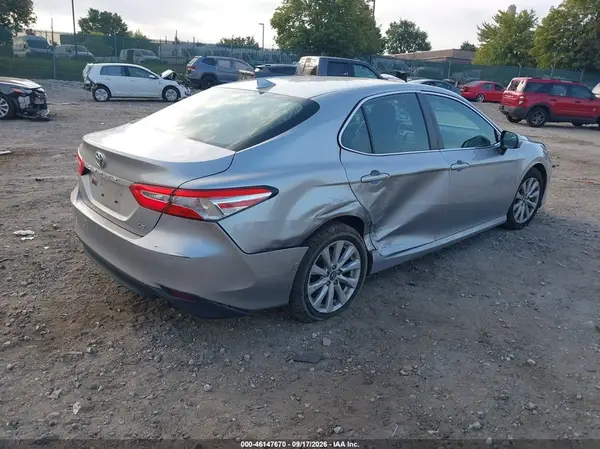 4T1B11HK7KU723157 — 2019 Toyota Camry, фото 4 с аукциона IAAI 13.10.2026, Задняя часть справа