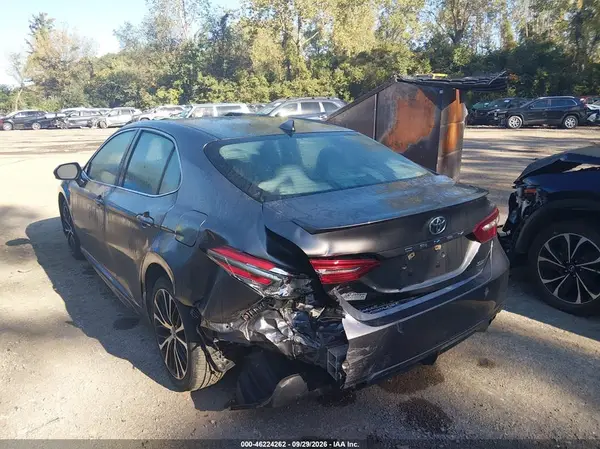 4T1B11HK6KU730097 — 2019 Toyota Camry, фото 3 с аукциона IAAI, Задняя часть слева