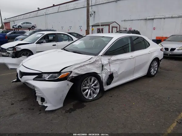 4T1B11HKXKU746027 — 2019 Toyota Camry, фото 2 с аукциона IAAI, Передняя часть