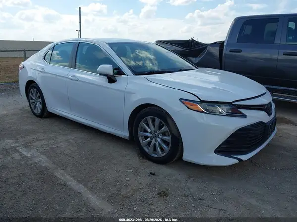 4T1B11HK1KU786559 — 2019 Toyota Camry, Град (Hail), фото до ремонта
