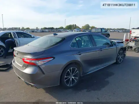 2019 Toyota Camry Se VIN 4T1B11HK3KU728811 фото 5