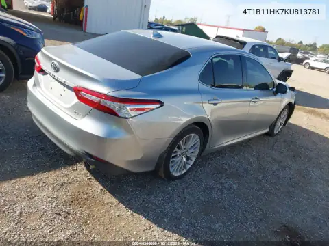 2019 Toyota Camry Xle VIN 4T1B11HK7KU813781 фото 4