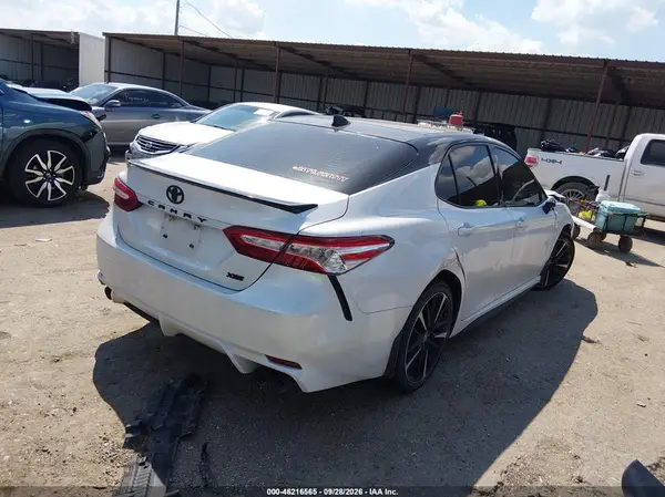 2020 TOYOTA CAMRY VIN 4T1K61AK8LU306157 фото 4