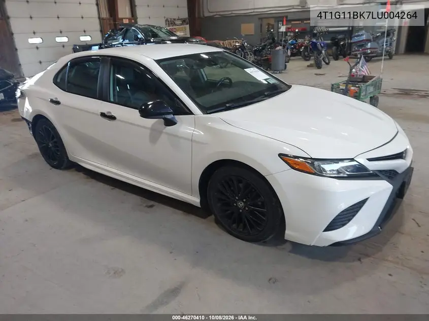 2020 Toyota Camry Se Nightshade Edition Awd VIN 4T1G11BK7LU004264 фото 2