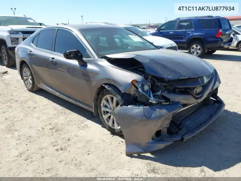 2020 Toyota Camry Le VIN 4T1C11AK7LU877934 фото 1