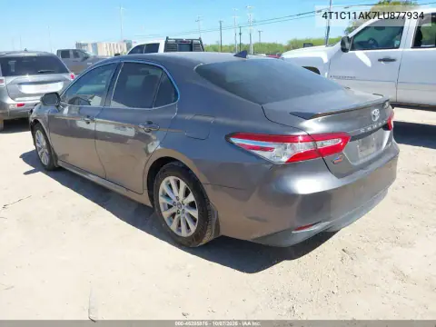 2020 Toyota Camry Le VIN 4T1C11AK7LU877934 фото 3