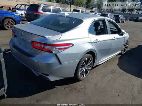 2020 Toyota Camry Se VIN 4T1G11AK4LU903942 фото 4