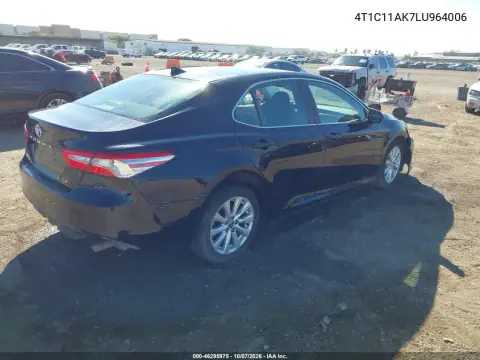 2020 Toyota Camry Le VIN 4T1C11AK7LU964006 фото 4