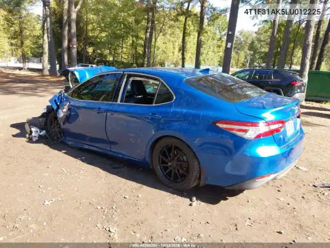 4T1F31AK5LU012225 — 2020 Toyota Camry, фото 3 с аукциона IAAI, Передняя часть