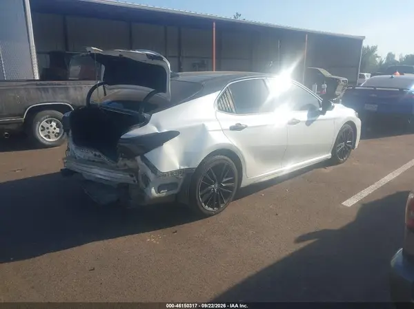 4T1K61AK6MU490175 — 2021 Toyota Camry, фото 4 с аукциона IAAI, Задняя часть