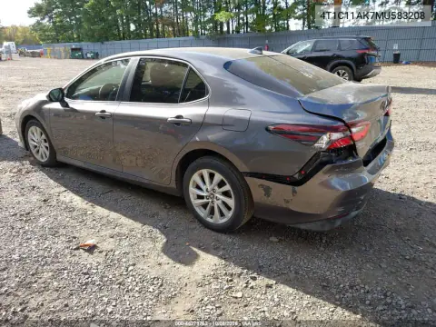 2021 Toyota Camry Le VIN 4T1C11AK7MU583208 фото 4