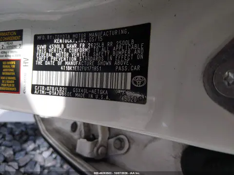 2021 Toyota Camry Xse VIN 4T1K61AK6MU601596 фото 10