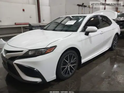 2021 Toyota Camry Se VIN 4T1T11AK1MU536160 фото 3