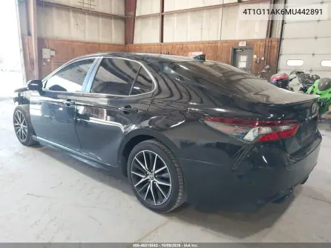 2021 Toyota Camry Se VIN 4T1G11AK6MU442891 фото 4
