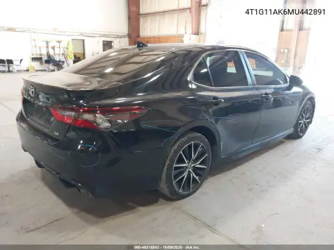 2021 Toyota Camry Se VIN 4T1G11AK6MU442891 фото 5