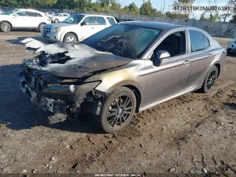 2021 Toyota Camry Le Awd VIN 4T1R11BK0MU026391 фото 2