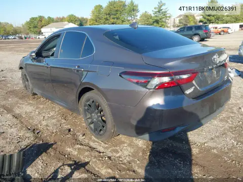 2021 Toyota Camry Le Awd VIN 4T1R11BK0MU026391 фото 3
