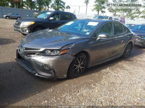 4T1G11AK2NU060598 — 2022 Toyota Camry, фото 3 с аукциона IAAI, Правый бок