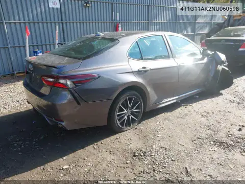 4T1G11AK2NU060598 — 2022 Toyota Camry, фото 5 с аукциона IAAI, Правый бок
