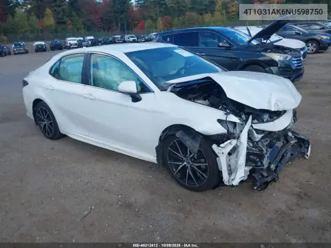 2022 Toyota Camry Se Hybrid VIN 4T1G31AK6NU598750 фото 1
