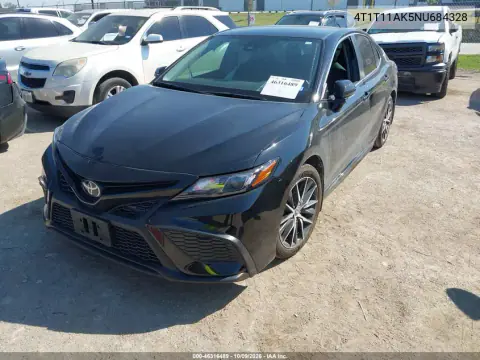 2022 Toyota Camry Se VIN 4T1T11AK5NU684328 фото 3