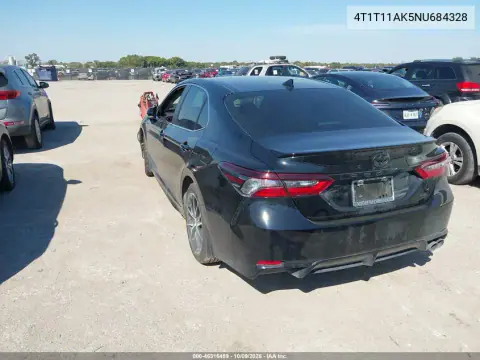 2022 Toyota Camry Se VIN 4T1T11AK5NU684328 фото 4