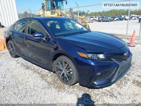 2022 Toyota Camry Se VIN 4T1G11AK1NU037491 фото 2