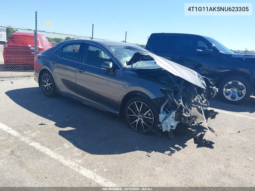 2022 Toyota Camry Se VIN 4T1G11AK5NU623305 фото 1
