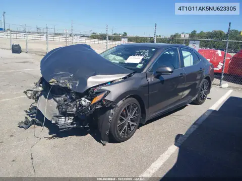 2022 Toyota Camry Se VIN 4T1G11AK5NU623305 фото 2