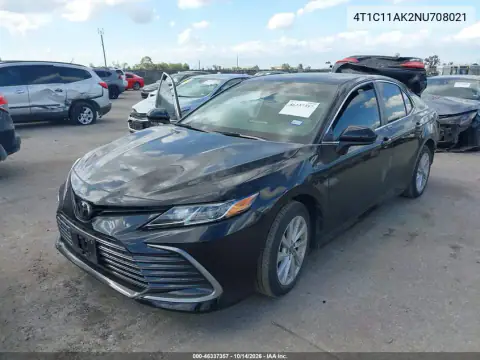 4T1C11AK2NU708021 — 2022 Toyota Camry, фото 3 с аукциона IAAI, Задняя часть
