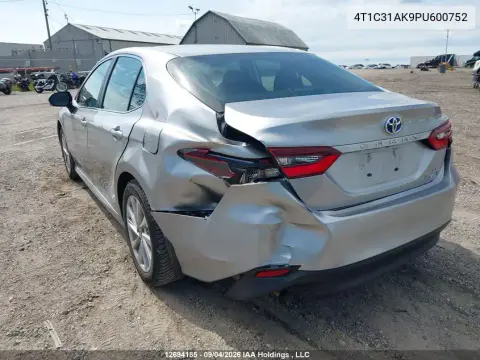 2023 Toyota Camry Hybrid Le VIN 4T1C31AK9PU600752 фото 4