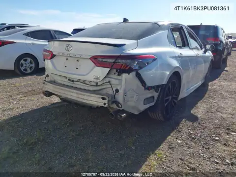 2023 Toyota Camry Xse VIN 4T1K61BK3PU081361 фото 4