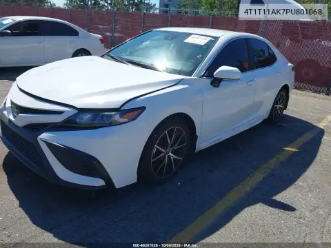2023 Toyota Camry Se VIN 4T1T11AK7PU801068 фото 3
