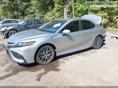 2023 Toyota Camry Se VIN 4T1G11AK5PU740837 фото 3