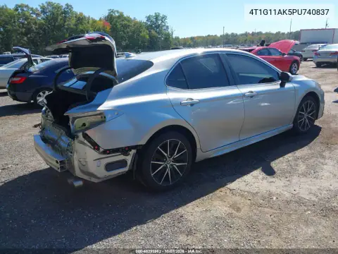 2023 Toyota Camry Se VIN 4T1G11AK5PU740837 фото 5