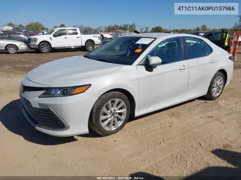 2023 Toyota Camry Le VIN 4T1C11AK0PU137986 фото 3